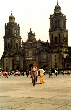 El Zócalo, hlavné námestie v Mexiku City