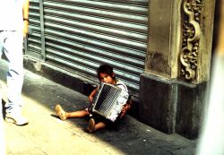 Dieťa z mexickej ulice